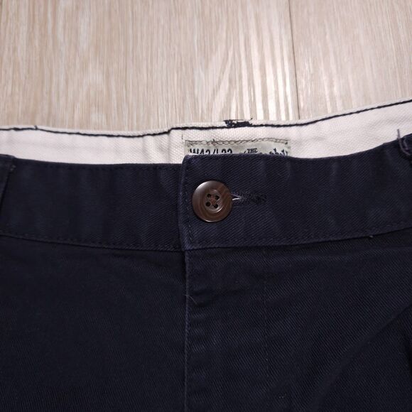 The Stronghold Relaxed Tapered Chino Pants Size 42x32(38x29) Mens Blue Casual - Picture 3 of 11